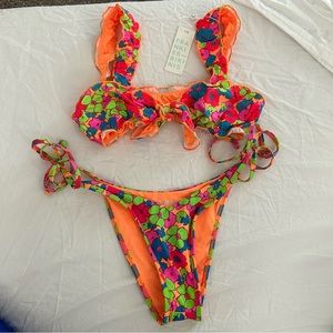 Frankie’s Bikinis bikini in Groovy XS